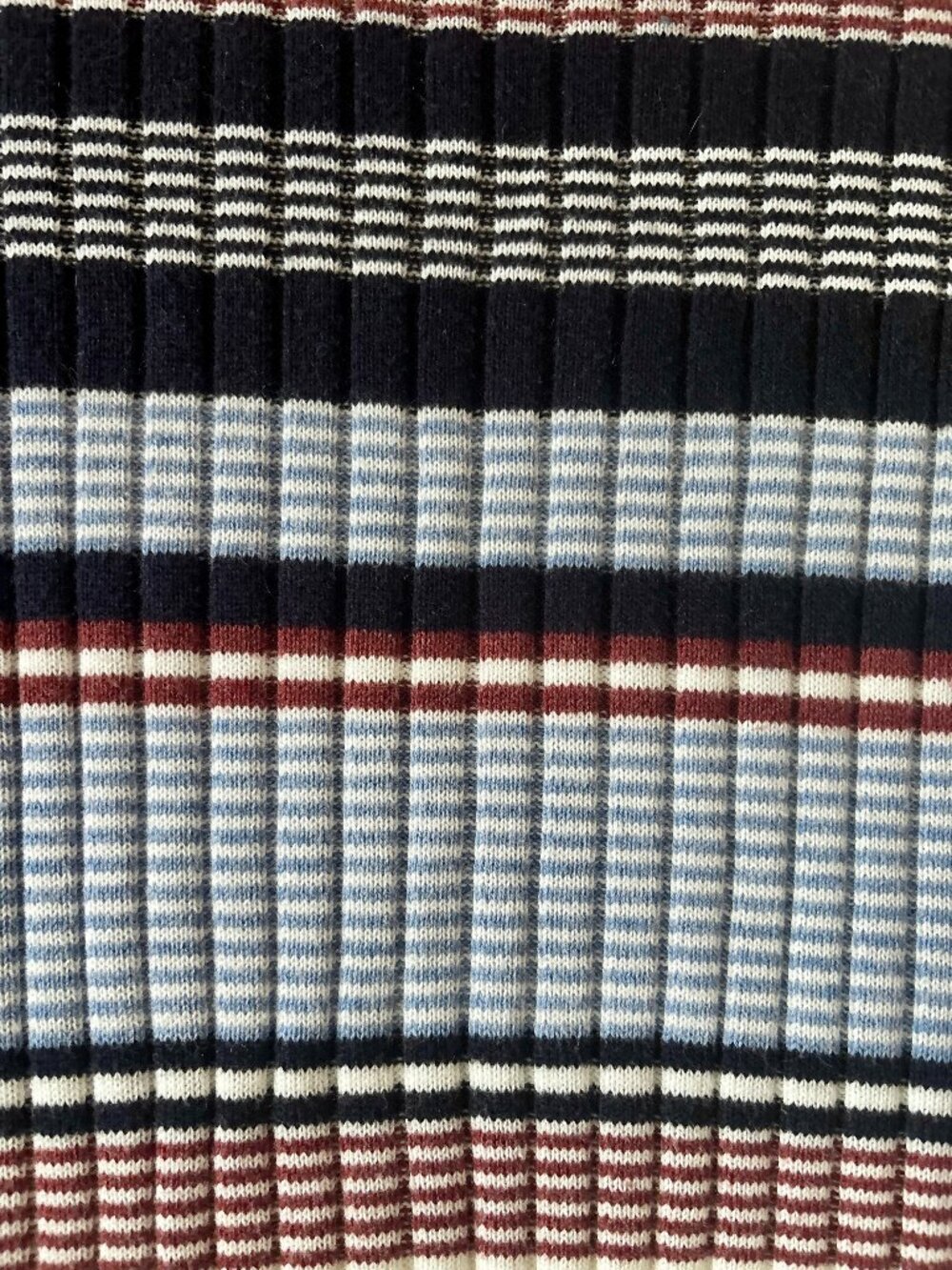 Margaret O'Leary • Striped Ribbed Knit Sweater Long Sleeve Crew Neck Women's XS - Picture 3 of 8